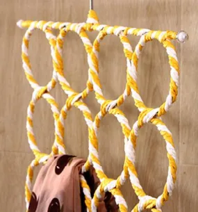28 Circles Scarf hanger - best scarf holder - Easy Access Swivel Hook - Space Saving scarf organizer for all your scarves: Infinity Pashmina Cashmere Silk scarfs & Shawls - Scarf Storage Holder for Scarves for Women and Men's Ties