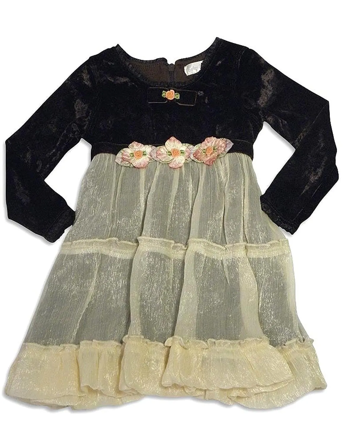 Baby Sara - Little Girls Long Sleeve Dress - Fun or Party 3 Styles / Colors