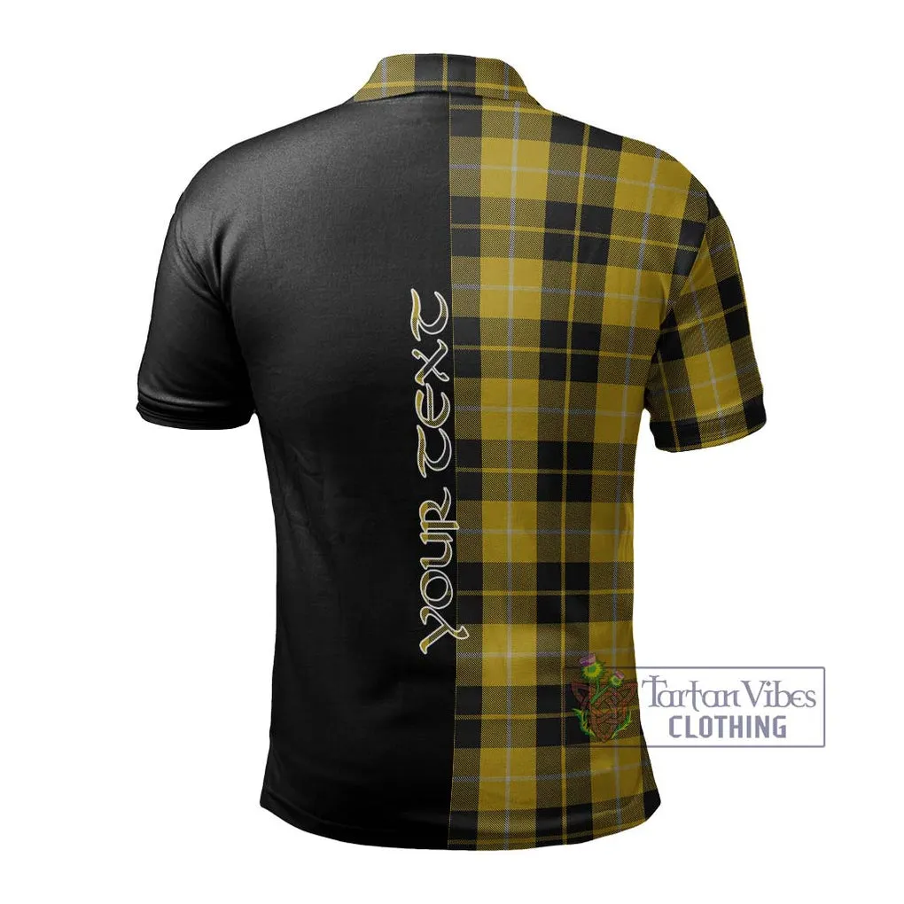 Barclay Dress Tartan Polo Shirt with Family Crest and Half Of Me Style