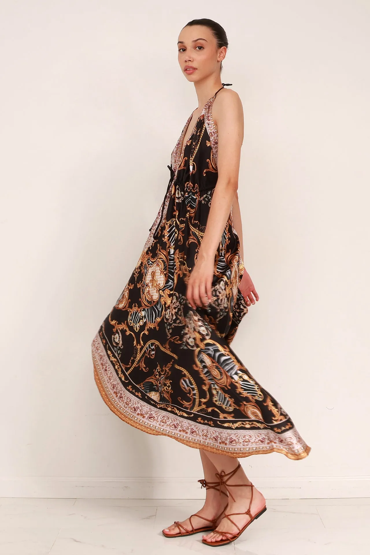 Black Floor Length Dress