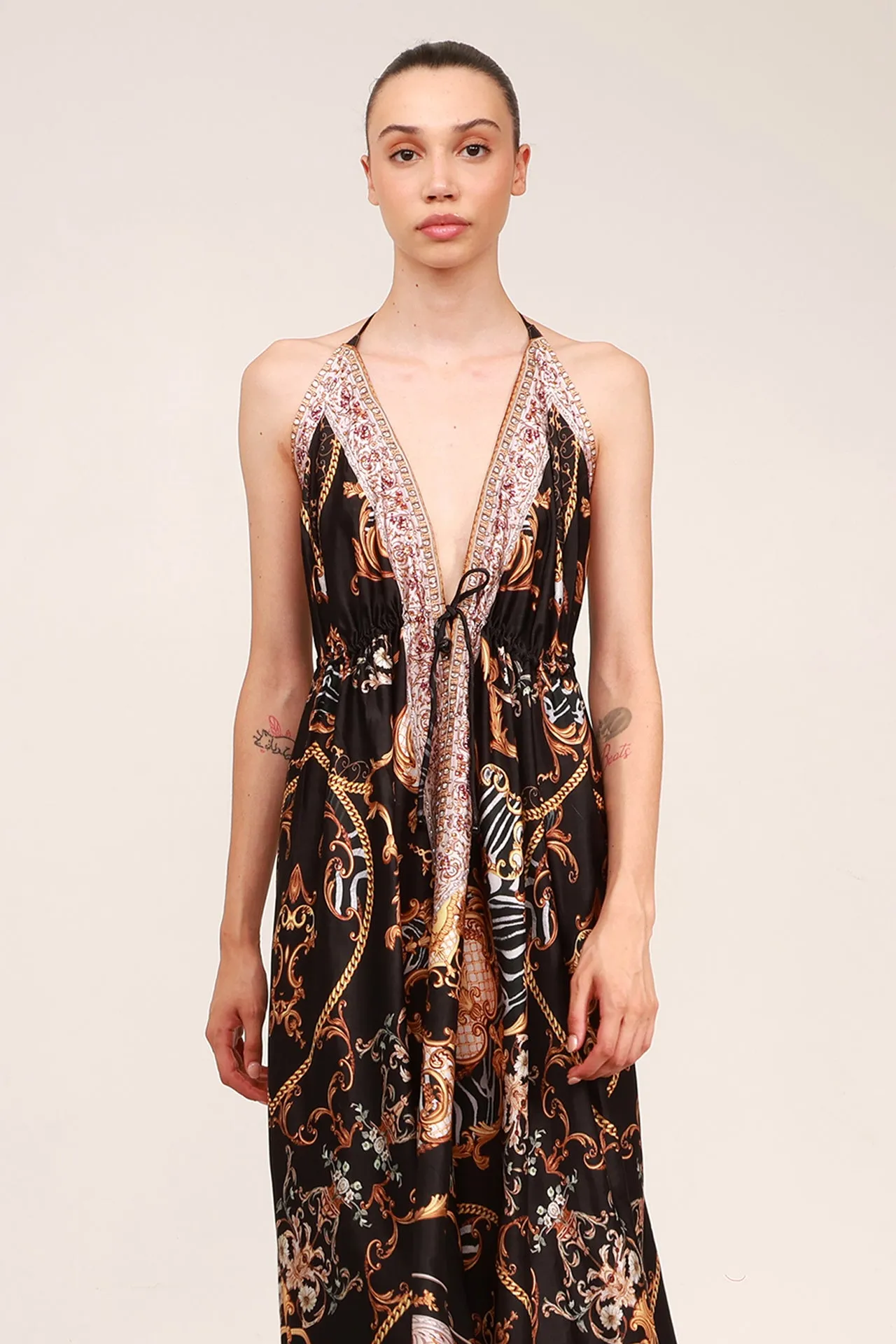 Black Floor Length Dress