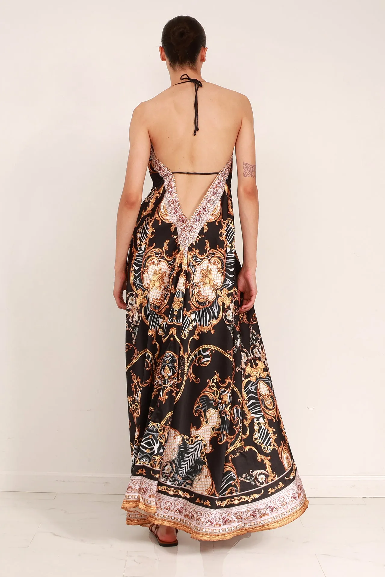 Black Floor Length Dress