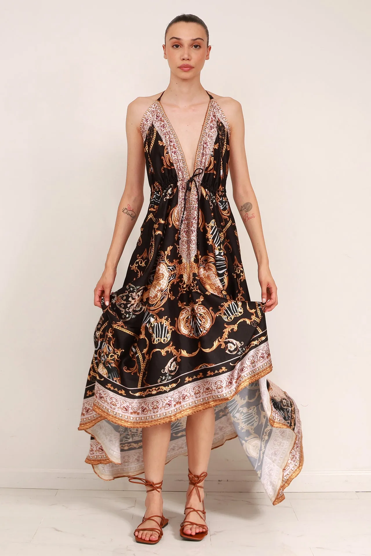 Black Floor Length Dress