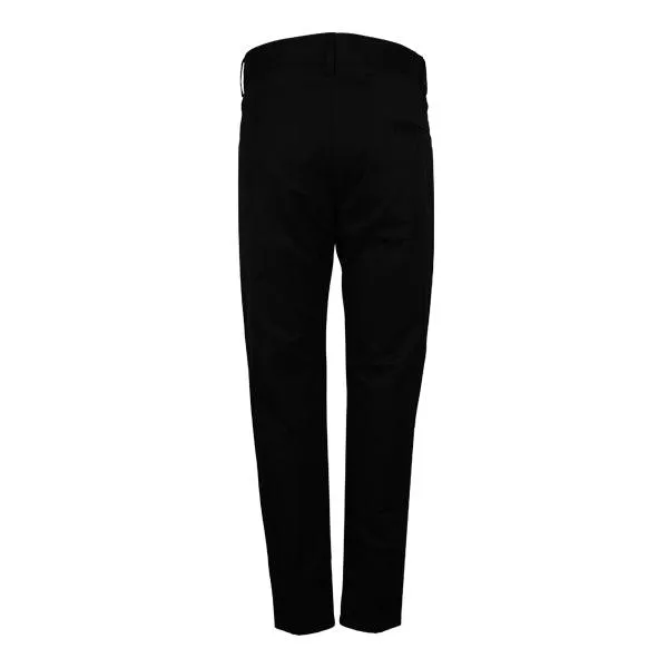 BLACK TROUSER WITH WELT BACK POCKET