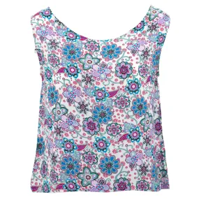 Box Top - Geometric Floral