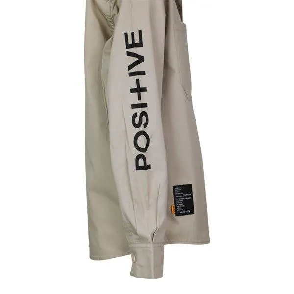 BOYS BEIGE LONG SLEEVE SHIRT