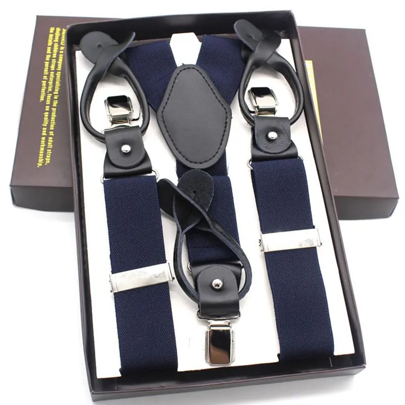 Button Suspenders for Men