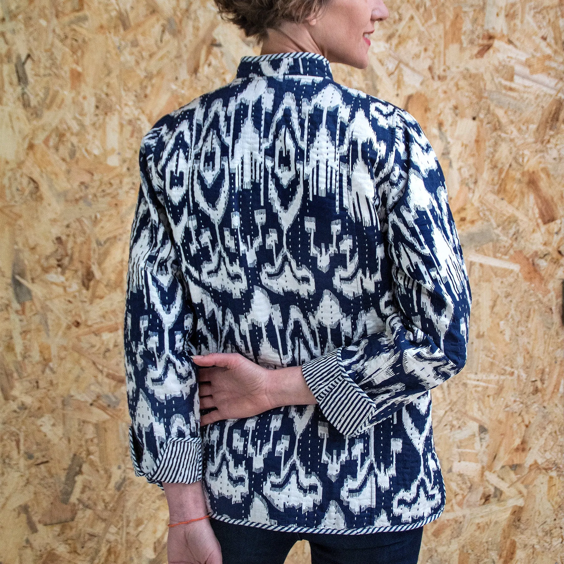 Cotton Kantha 'Carter' Jacket