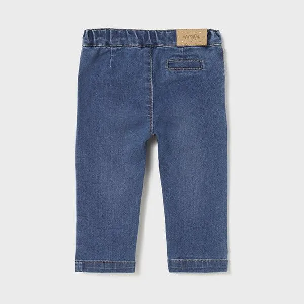 DENIM BLUE TROUSER FOR BABY GIRLS