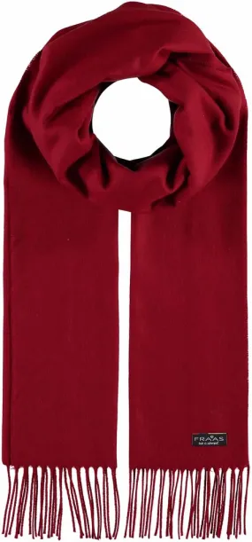 FRAAS Essential Solid Oversized Cashmink® Scarf - Red