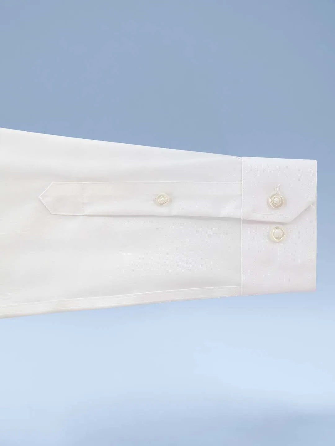 Little Boys Slim Fit Non Iron Cotton "Supima Performance Stretch Twill" Button Cuff Dress Shirt