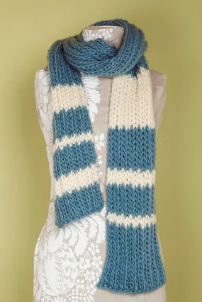 Loom Double Knit Rib Scarf - Version 1
