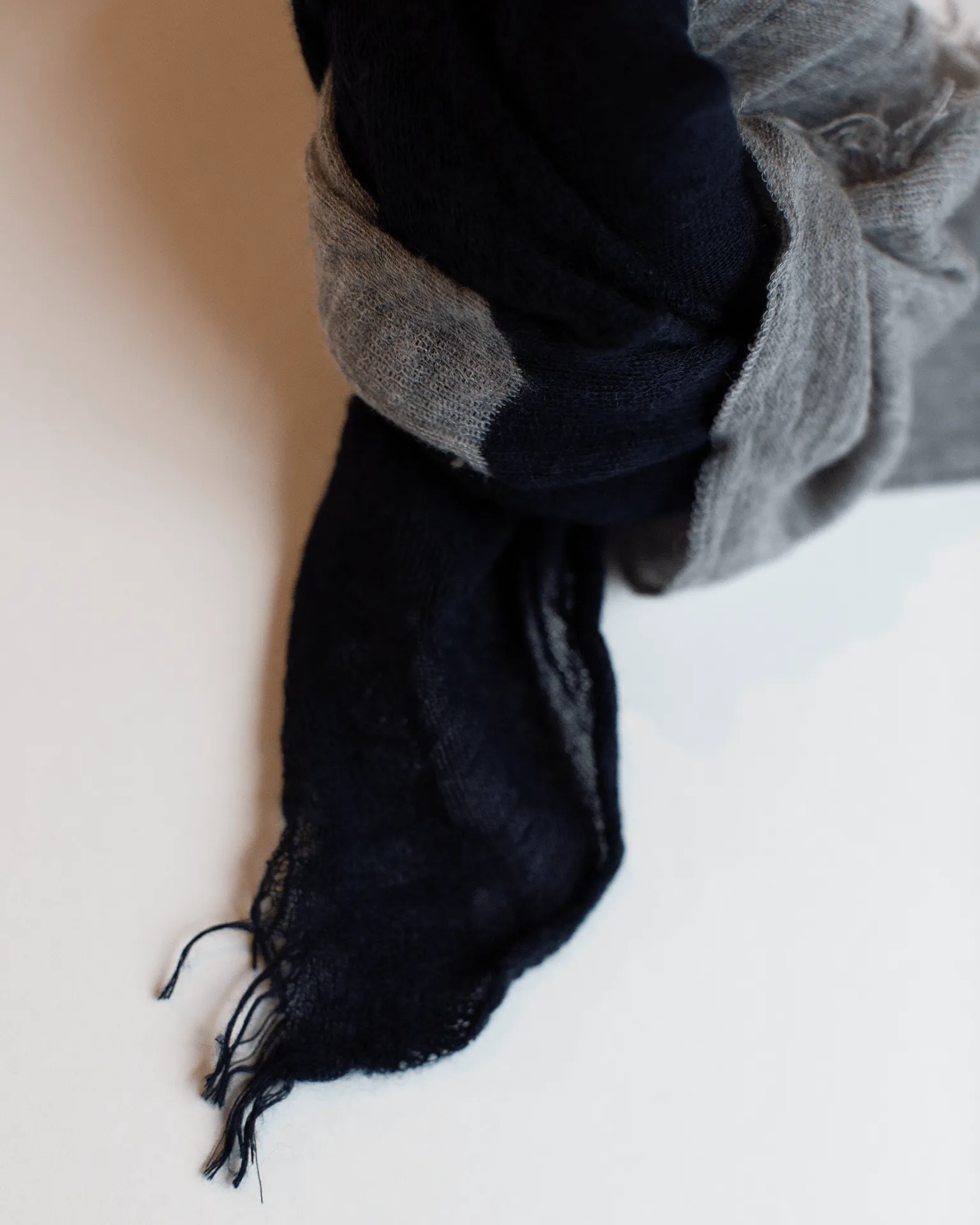 Love Duo Mini in Navy & Hthr Grey