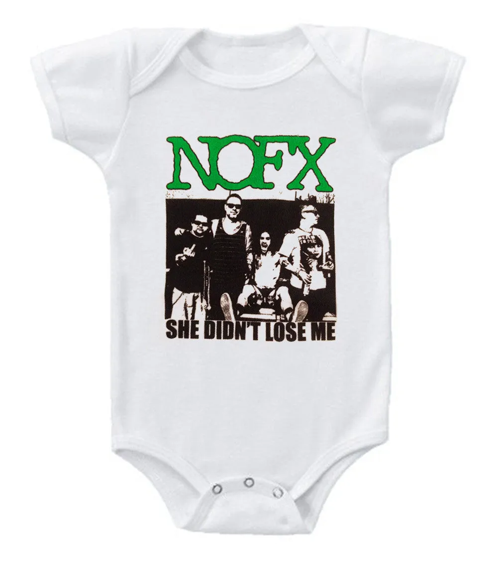 NOFX Lose Me One Piece Baby Bodysuit