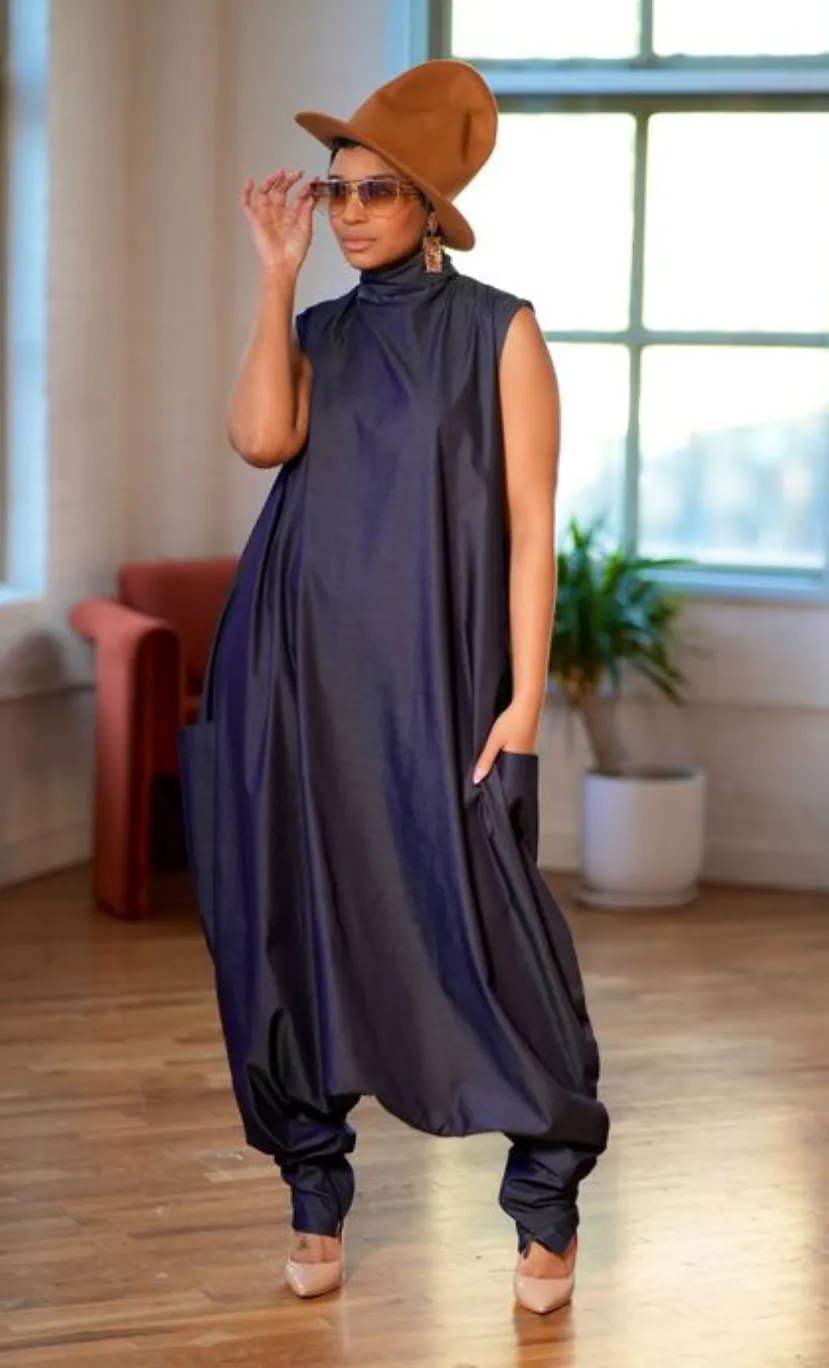 Pre Order:  Oji Denim Romper - DMNJ