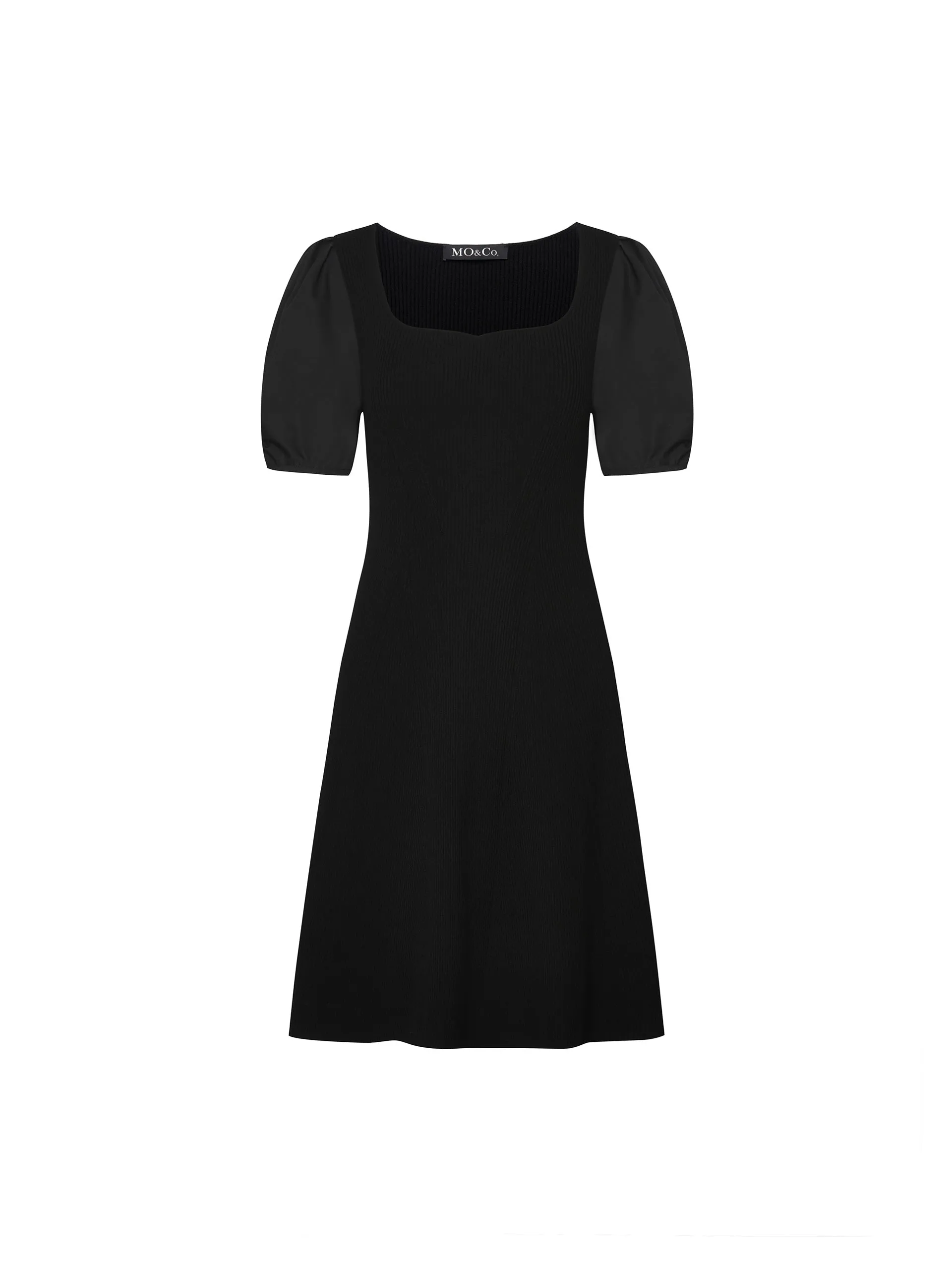 Puff Sleeve Mini Dress