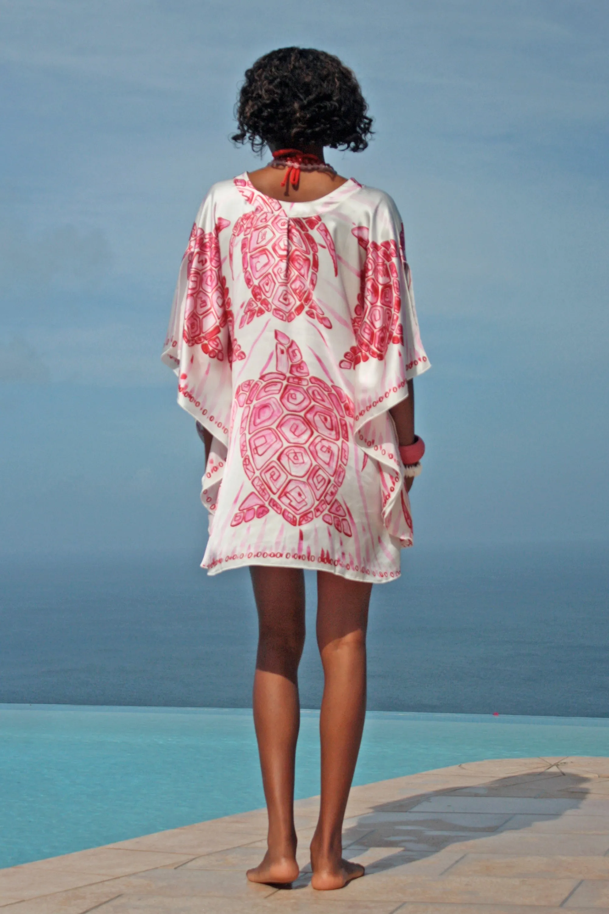 Silk Leanna Kaftan TURTLE