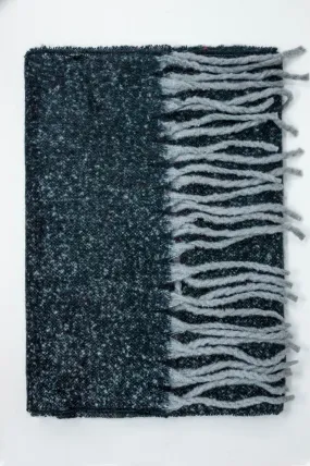 Super Fluffy Scarf In Black