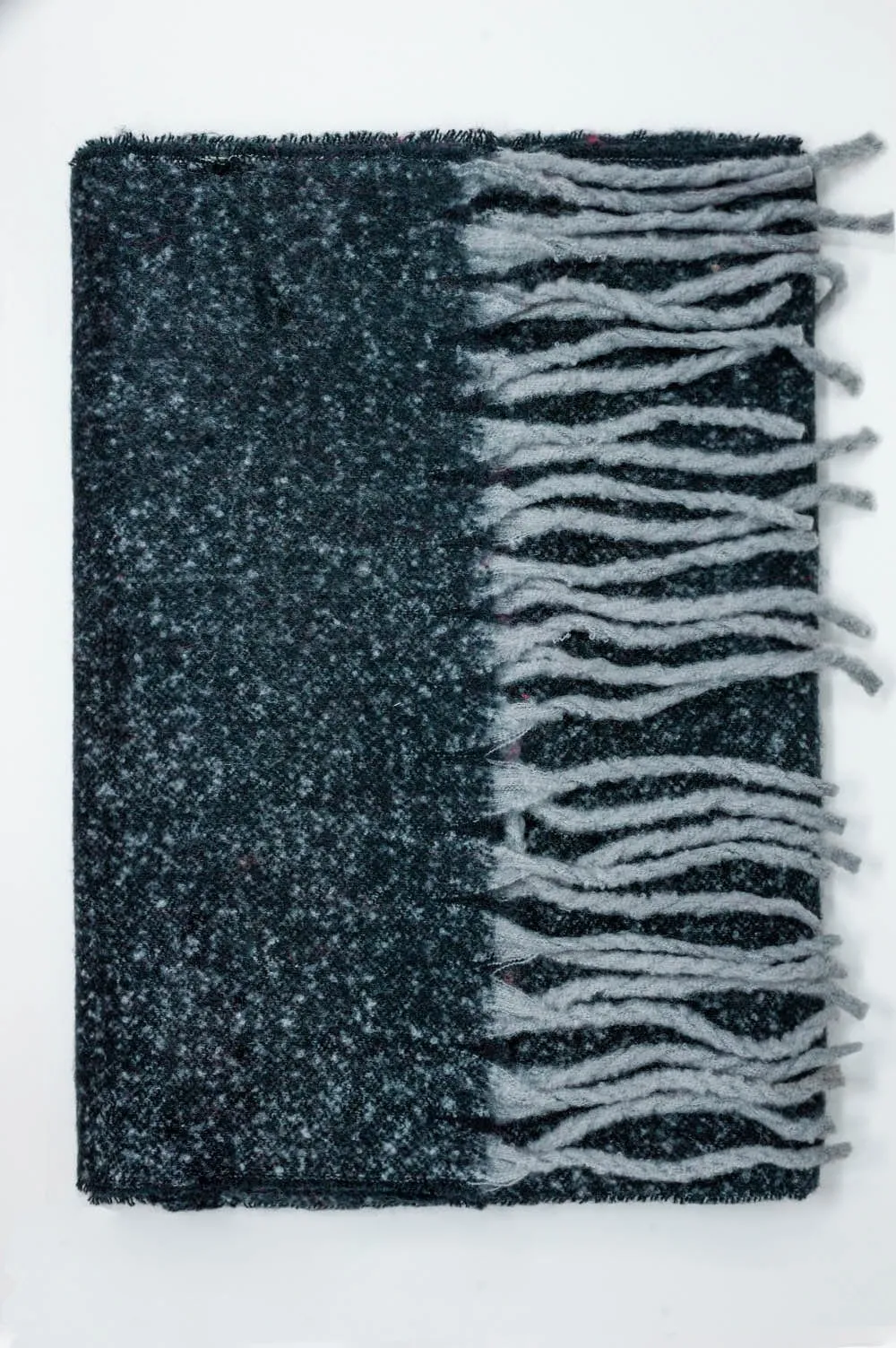 Super Fluffy Scarf In Black