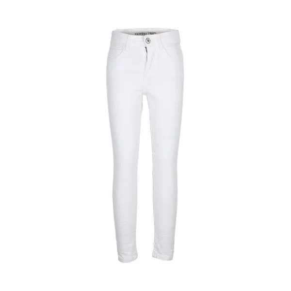 WHITE GIRLS SLIM DENIM TROUSER FOR GIRLS