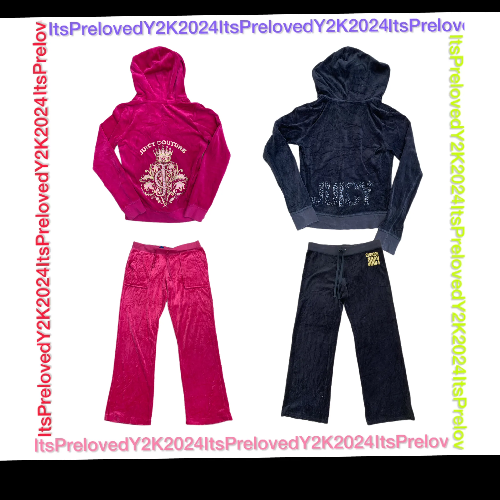 Y2k Juicy Hoodies and Tracks(RX-521)